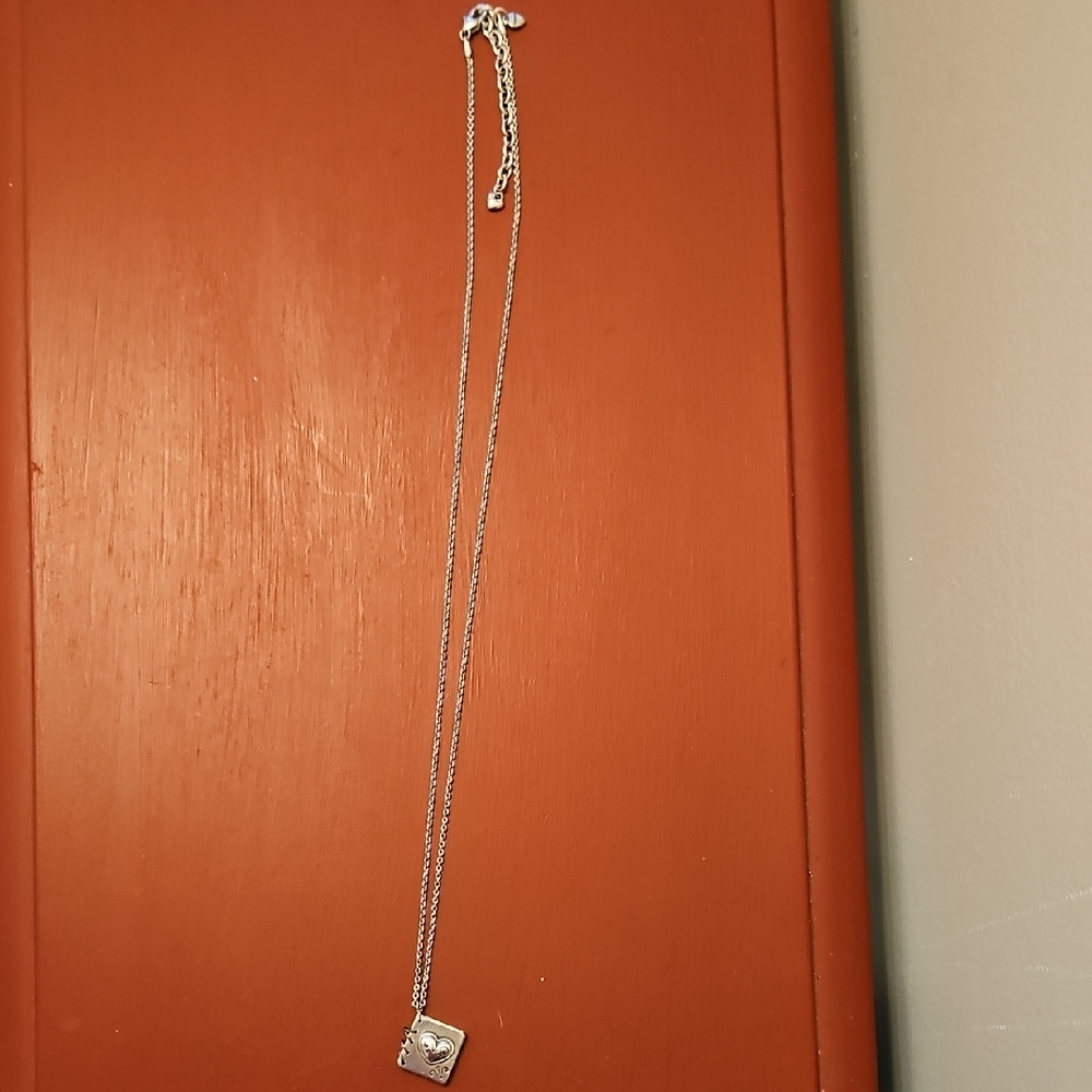 Elegant Silver Heart Pendant Necklace